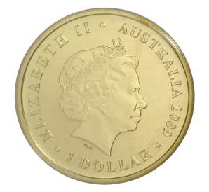 1 доллар 2009 года Австралия — Год Быка — Фото №2