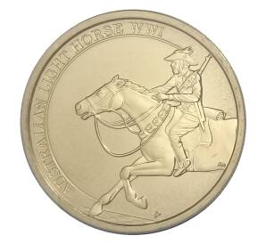 1 доллар 2017 года Австралия — Австралийская белая лошадь — Фото №1