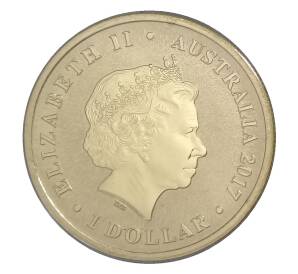 1 доллар 2017 года Австралия — Австралийская белая лошадь — Фото №2