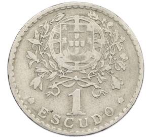 1 эскудо 1946 года Португалия — Фото №1