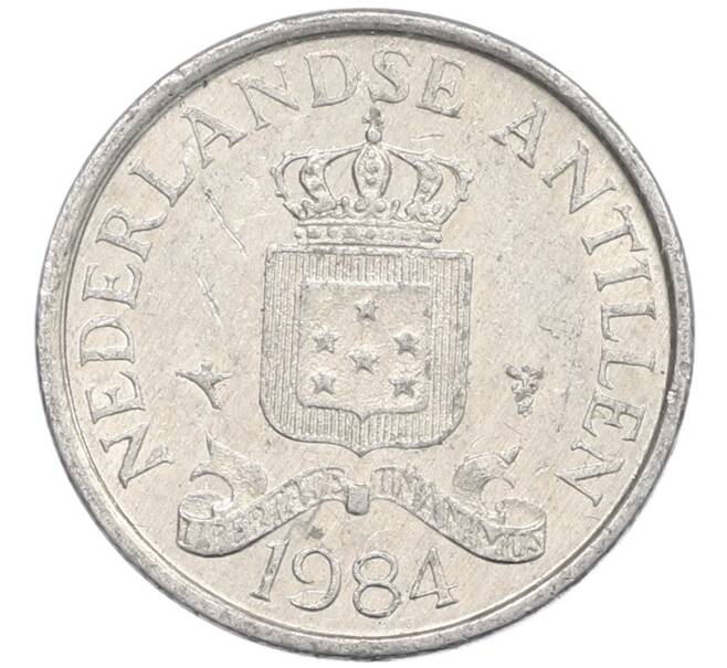 Монета 1 цент 1984 года Нидерландские Антильские острова (Артикул: K12-47127) — Фото №1