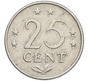 25 центов 1971 года Нидерландские Антильские острова — Фото №2