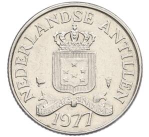 25 центов 1977 года Нидерландские Антильские острова — Фото №1