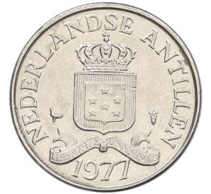25 центов 1977 года Нидерландские Антильские острова — Фото №1