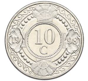 10 центов 1998 года Нидерландские Антильские острова — Фото №1