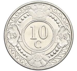 10 центов 1999 года Нидерландские Антильские острова — Фото №1