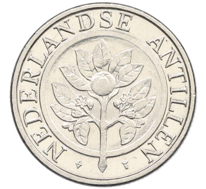 Монета 10 центов 1999 года Нидерландские Антильские острова (Артикул: K12-47182) — Фото №2