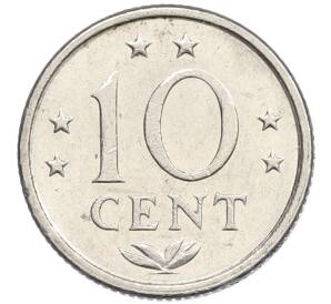 10 центов 1978 года Нидерландские Антильские острова — Фото №2