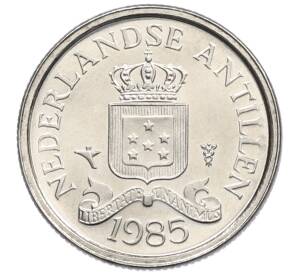 10 центов 1985 года Нидерландские Антильские острова — Фото №1