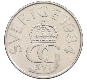 5 крон 1984 года Швеция — Фото №1