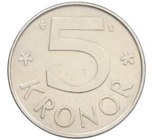5 крон 1984 года Швеция — Фото №2