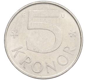 5 крон 1985 года Швеция — Фото №2