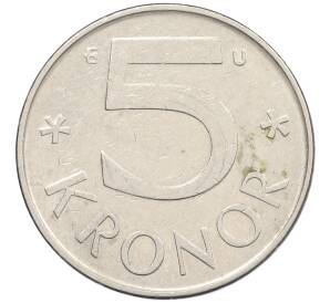 5 крон 1985 года Швеция — Фото №2