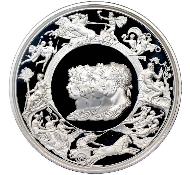 Монета 10 фунтов 2024 года Великобритания «Медаль за Ватерло (Бенедетто Пиструччи)» (Артикул: M2-83425) — Фото №1