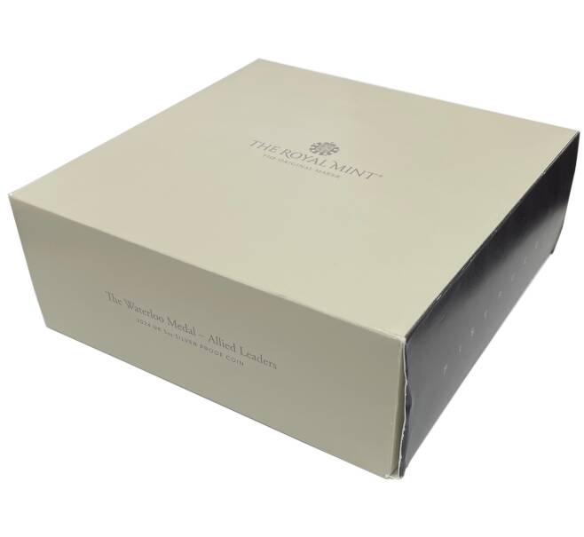 Монета 10 фунтов 2024 года Великобритания «Медаль за Ватерло (Бенедетто Пиструччи)» (Артикул: M2-83425)