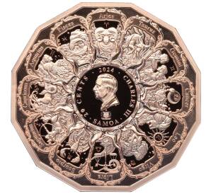 20 центов 2024 года Самоа «Архангел Иофиил» — Фото №2