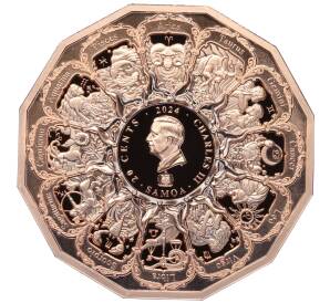 20 центов 2024 года Самоа «Архангел Иеремиил» — Фото №2