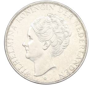 2 1/2 гульдена 1933 года Нидерланды — Фото №2