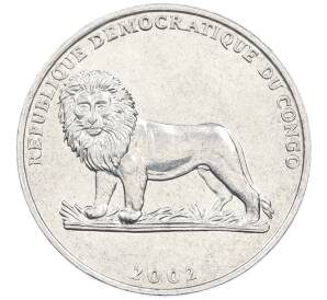 50 сантимов 2002 года Конго (ДРК) «Футболист» — Фото №2