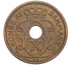 5 эре 1934 года Дания — Фото №2