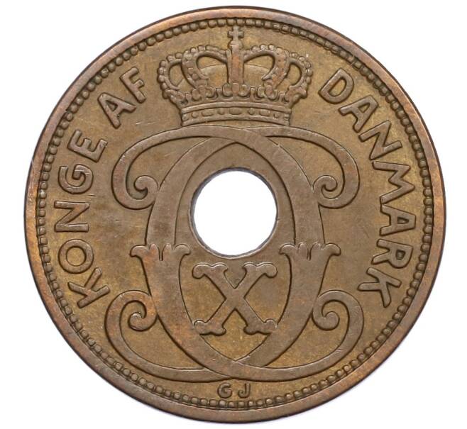 Монета 5 эре 1934 года Дания (Артикул: K12-48072) — Фото №2