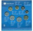 Годовой набор монет Банка России 2024 года СПМД (Разновидность монеты 1 рубль — монограмма СПМД ближе к лапе орла) (Артикул: M3-1468) — Фото №1