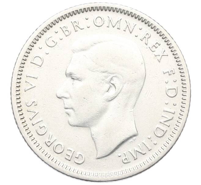 Монета 1 шиллинг 1943 года S Австралия (Артикул: K12-48618) — Фото №2