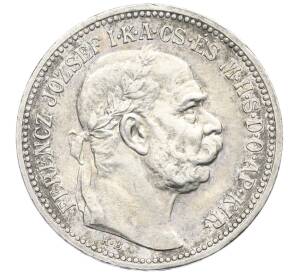 1 крона 1915 года Венгрия — Фото №2