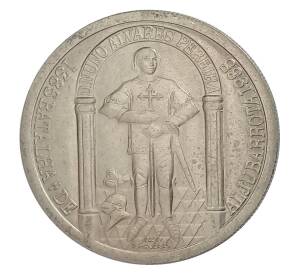 100 эскудо 1985 года Португалия — 600 лет Битве при Альжубаротте — Фото №1