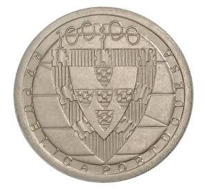 100 эскудо 1985 года Португалия — 600 лет Битве при Альжубаротте — Фото №2