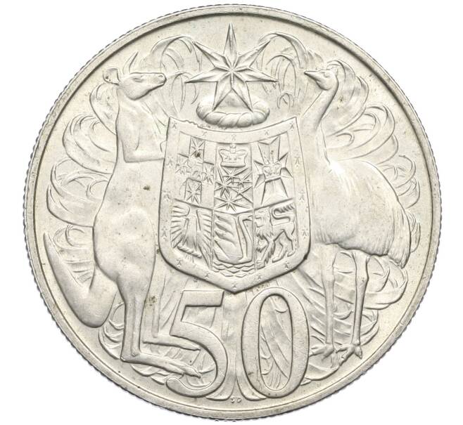Монета 50 центов 1966 года Австралия (Артикул: K12-48734) — Фото №1