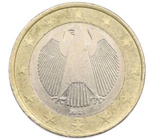 1 евро 2002 года G Германия — Фото №1