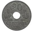 Монета 20 сантимов 1942 года Франция (Артикул: K12-48875) — Фото №1