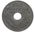 Монета 20 сантимов 1942 года Франция (Артикул: K12-48875) — Фото №2