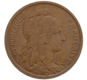 2 сантима 1914 года Франция — Фото №2