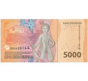 5000 рупий 2023 года Индонезия — Фото №2