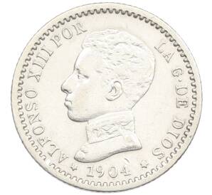 50 сентимо 1904 (10) года Испания — Фото №1