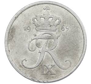 2 эре 1969 года Дания — Фото №1