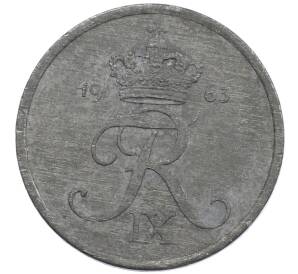 2 эре 1963 года Дания — Фото №1