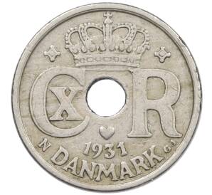 10 эре 1931 года Дания — Фото №1