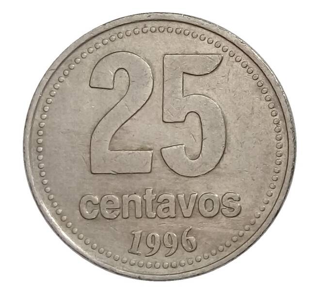 25 сентаво 1996 года Аргентина (Артикул M2-30959)
