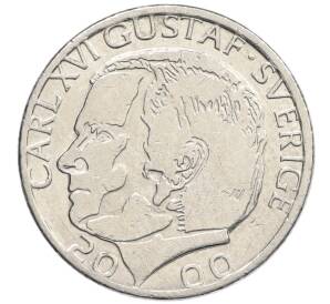 1 крона 2000 года Швеция — Фото №1