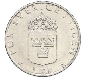 1 крона 1999 года Швеция — Фото №2