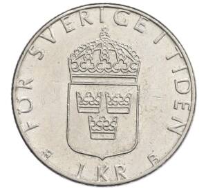 1 крона 1998 года Швеция — Фото №2