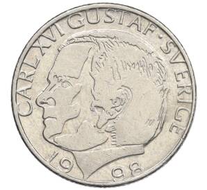 1 крона 1998 года Швеция — Фото №1