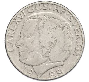 1 крона 1989 года Швеция — Фото №1