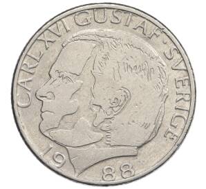 1 крона 1988 года Швеция — Фото №1