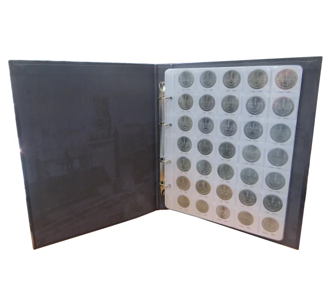 Альбом для монет СССР регулярного выпуска 1961 — 1991 (Артикул A1-30037)