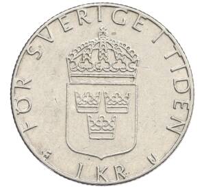 1 крона 1984 года Швеция — Фото №2
