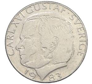 1 крона 1983 года Швеция — Фото №1
